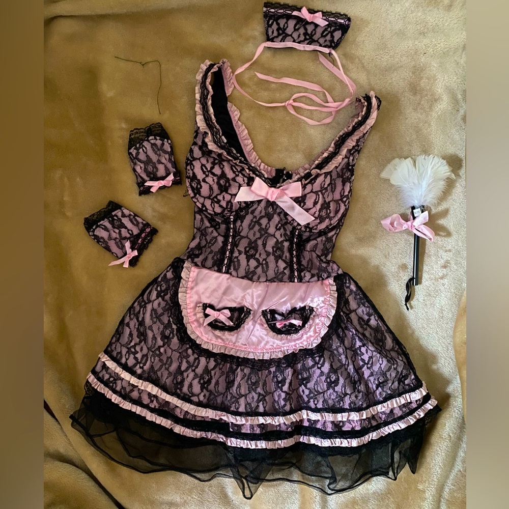 Sexy Maid Costume - Gem